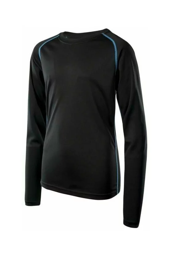 Set 2 x Bluză Hi-Tec Ravo Junior Black/Light Blue picture - 3