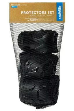 Set Protecții Coolslide Proguard Black (2 x genunchiere, 2 x cotiere, 2 x protecții încheieturi) picture - 4