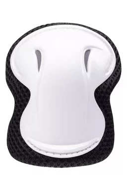 Set protecții Martes Gardano Alb/Roz (2 x genunchiere, 2 x cotiere, 2 x protecții încheieturi)