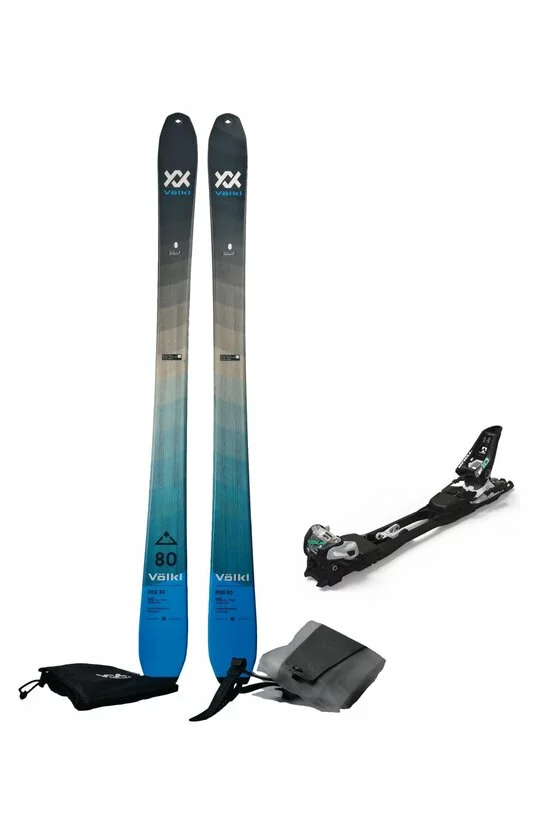 Set Ski de Tură Volkl Rise Blue Marker F10 (Schiuri + Piei + Legături) picture - 1