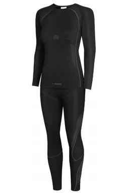 Set underwear bluză + pantaloni Brugi 2RCG Negru