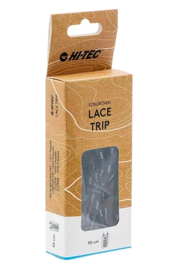 Șireturi Hi-Tec Lace Trip Negru/Gri