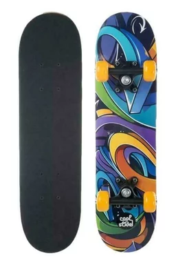Skateboard Coolslide Dimsum Y Colorful Graffiti