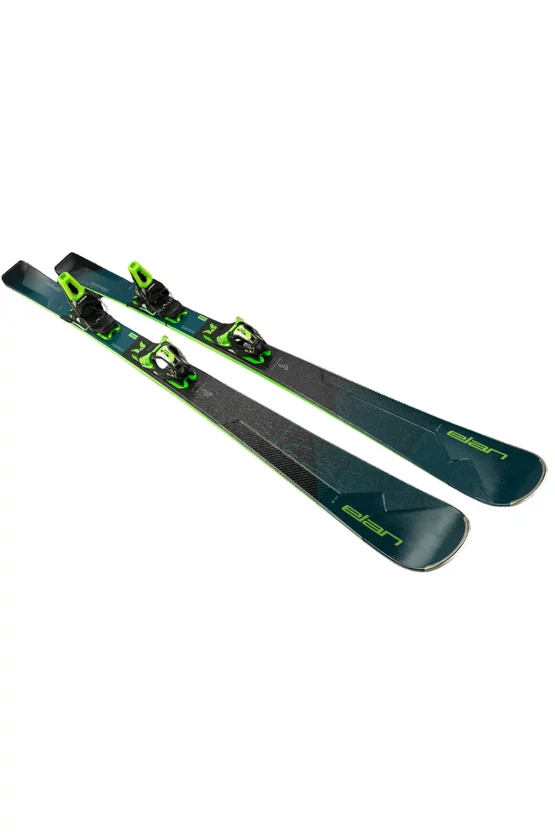Ski Elan Amphibio 12 C PS + Legături Elan ELS 11.0 GW Black/Green picture - 2