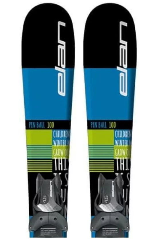 Ski Elan Pinball Team QS + Legături Elan EL 4.5 AC picture - 2