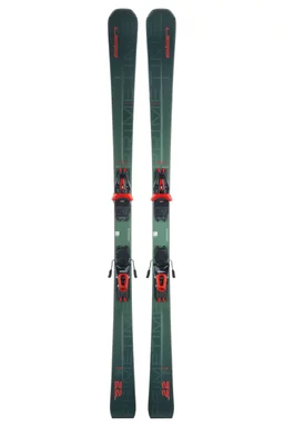 Ski Elan Primetime 22 Green/Red PS + Legături Elan EL 10.0