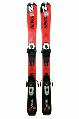 Ski Nevica Vail 5 Set Ch01 Black/Red + Legătură Salomon picture - 1