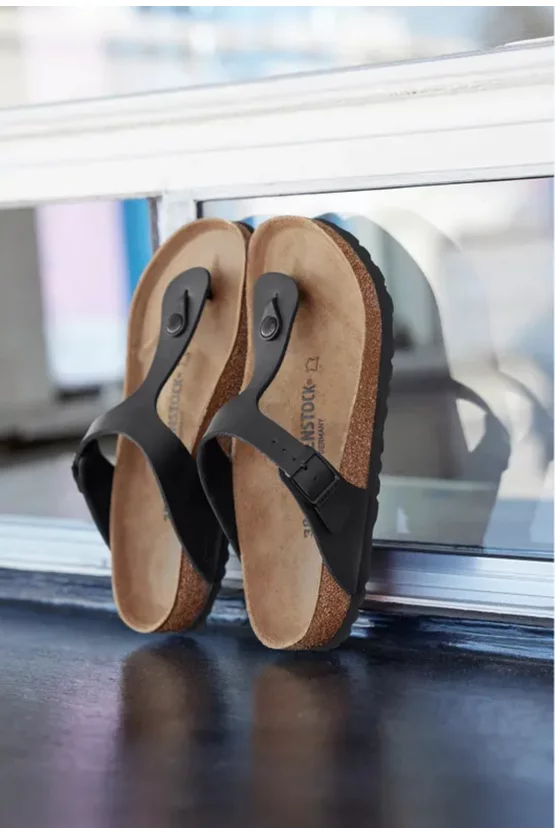 Șlapi Birkenstock Gizen Narrow Negru picture - 9