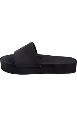 Șlapi Indosole Platform Slide Negru