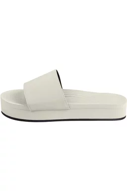 Șlapi Indosole Platform Slide Seasalt Alb