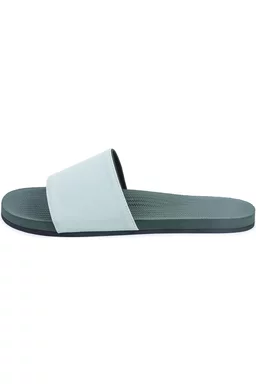 Șlapi Indosole Slide Color Combo Leaf Verde deschis