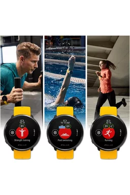 Smartwatch Polar Ignite M/L, Galben/Negru picture - 4