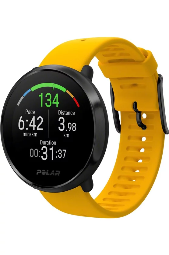 Smartwatch Polar Ignite M/L, Galben/Negru picture - 1