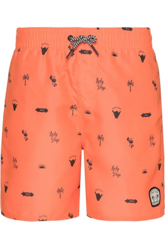 Șort Protest Jorn Jr. Portocaliu picture - 1