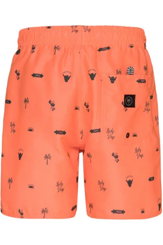 Șort Protest Jorn Jr. Portocaliu picture - 2