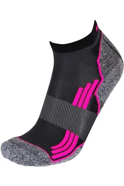 Șosete alergare Rywan Running Endurance Negru/Roz