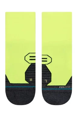 Șosete alergare Stance Road Hyper, Galben