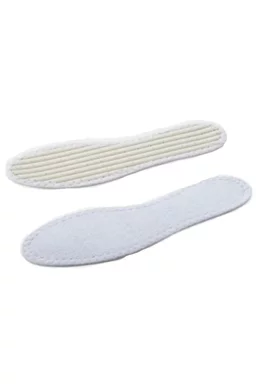 Tălpici Care4shoes Cotton Junior, Alb