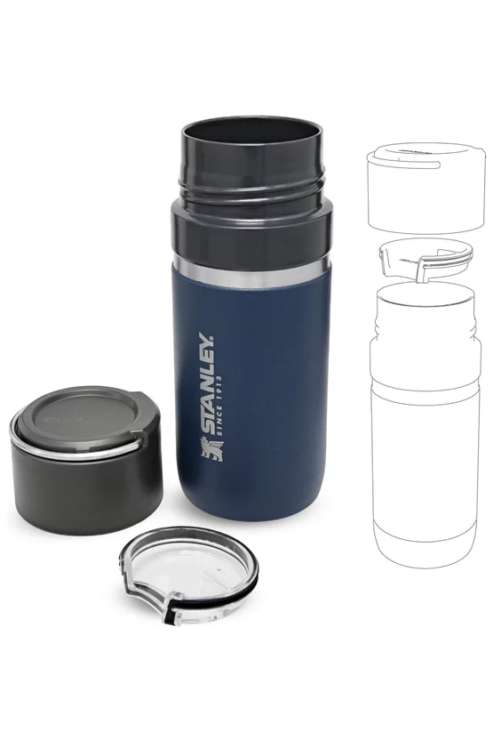 Termos/Bidon ceramic Stanley 0.47 l, Albastru picture - 5