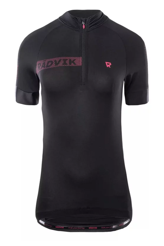 Tricou ciclism Radvik Alpha LDS Negru/Roz picture - 1
