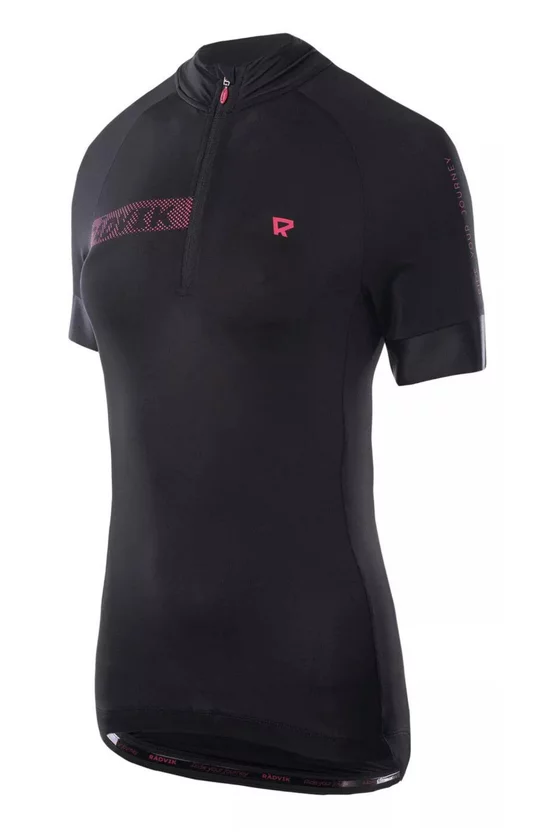 Tricou ciclism Radvik Alpha LDS Negru/Roz picture - 2