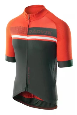 Tricou ciclism Radvik Foxtrot GTS Portocaliu