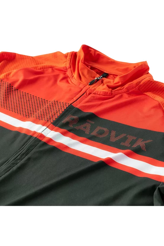 Tricou ciclism Radvik Foxtrot GTS Portocaliu picture - 4