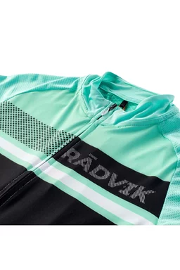 Tricou ciclism Radvik Foxtrot Negru/Turcoaz picture - 4