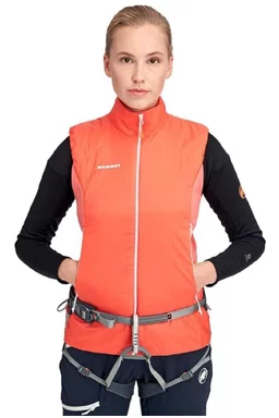 Vestă Mammut IN Hybrid, portocaliu
