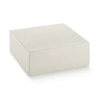 Cutie cu capac Pratica Pelle bianco 210*210*100mm