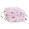 Cutie cu snur textil primavara Flowers 335*235*140mm