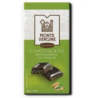 Ciocolata neagra cu fistic 100g DiGennaro