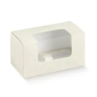 Cutie briose Pelle bianco 180*180*100mm