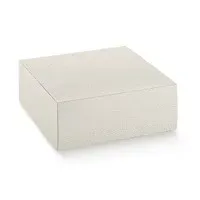 Cutie cu capac Pratica Pelle bianco 210*210*100mm