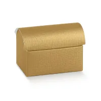 Cutii cadou tip cufere mici Seta oro 130*90*95mm