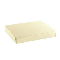 Cutii dreptunghiulare Seta avorio 330*270*30mm