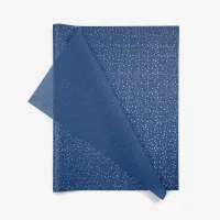 Hartie de matase Silver on Blue Reflections
