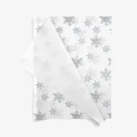 Hartie de matase Snowflakes Pearl/Silver