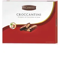 Mini torrone cu migdale, invelit in ciocolata DiGennaro 188g