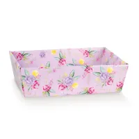 Tavita carton cu model floral