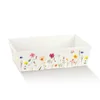 Tavita carton cu model floral