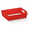 Tavite cu manere Pelle rosso 220*160*50mm