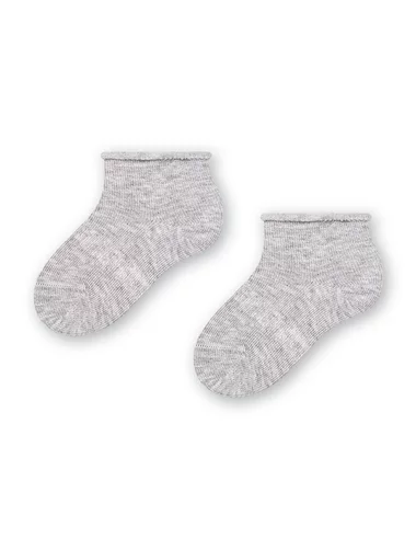 Baumwoll-Babysocken ohne Druck und umgeschlagener Kante Steven S146