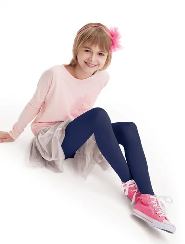 Bunte Mikrofaserstrumpfhose für Kinder Knittex Mary 60 den