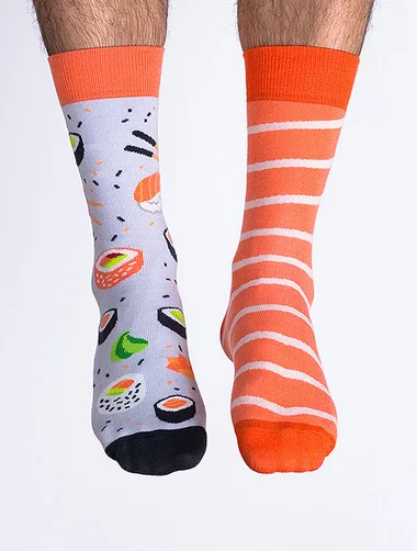 Bunte Sushi-Socken Nanushki Sushi-Socken