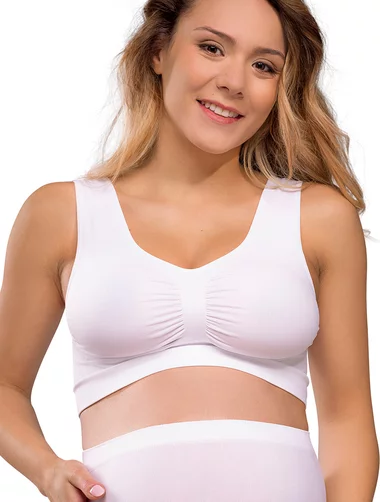 Carriwell Umstandsmode nahtloser Mikrofaser-BH