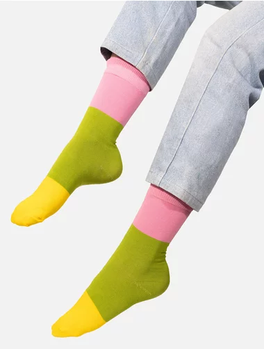 Farbige socken aus Bio-Baumwolle Kabak Florida