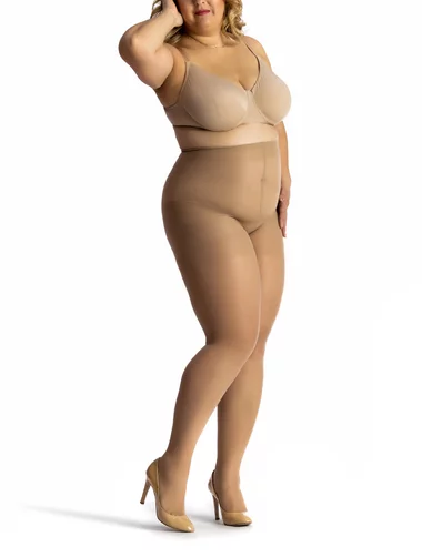 Große Strümpfe (Hüftumfang 134-154 cm) Laura Baldini Jollie 20 den