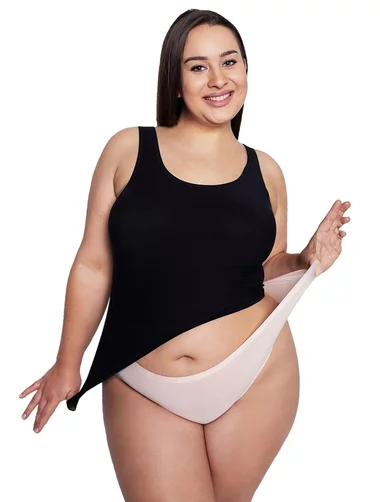 Julimex Mama Maxi Flexi One klassisches, dünnes Schwangerschaftshöschen mit hoher Taille