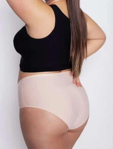 Julimex Mama Maxi Flexi One klassisches, dünnes Schwangerschaftshöschen mit hoher Taille